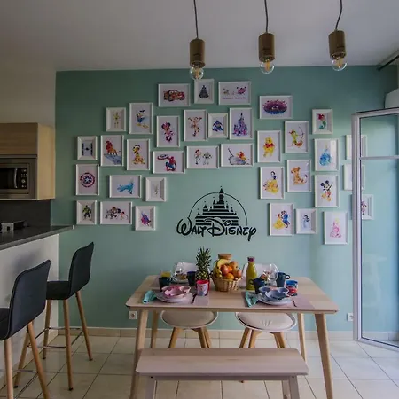 ☆☆☆ Disney Parade - Parcs Disney A 5mn-wifi+parking *