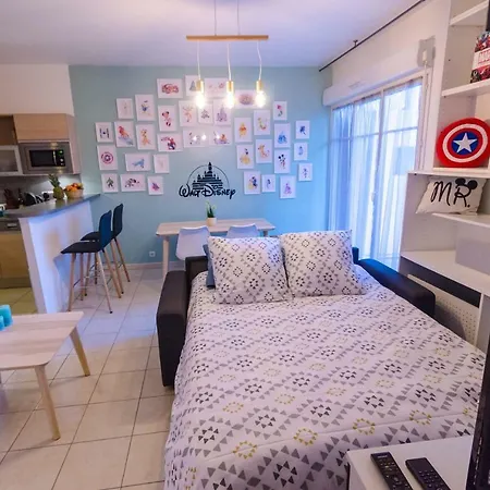 ☆☆☆ Disney Parade - Parcs Disney A 5mn-wifi+parking *