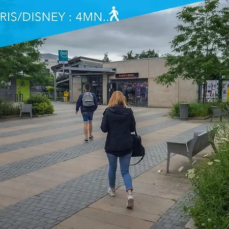 Daire ☆☆☆ Disney Parade - Parcs Disney A 5mn-wifi+parking Montévrain